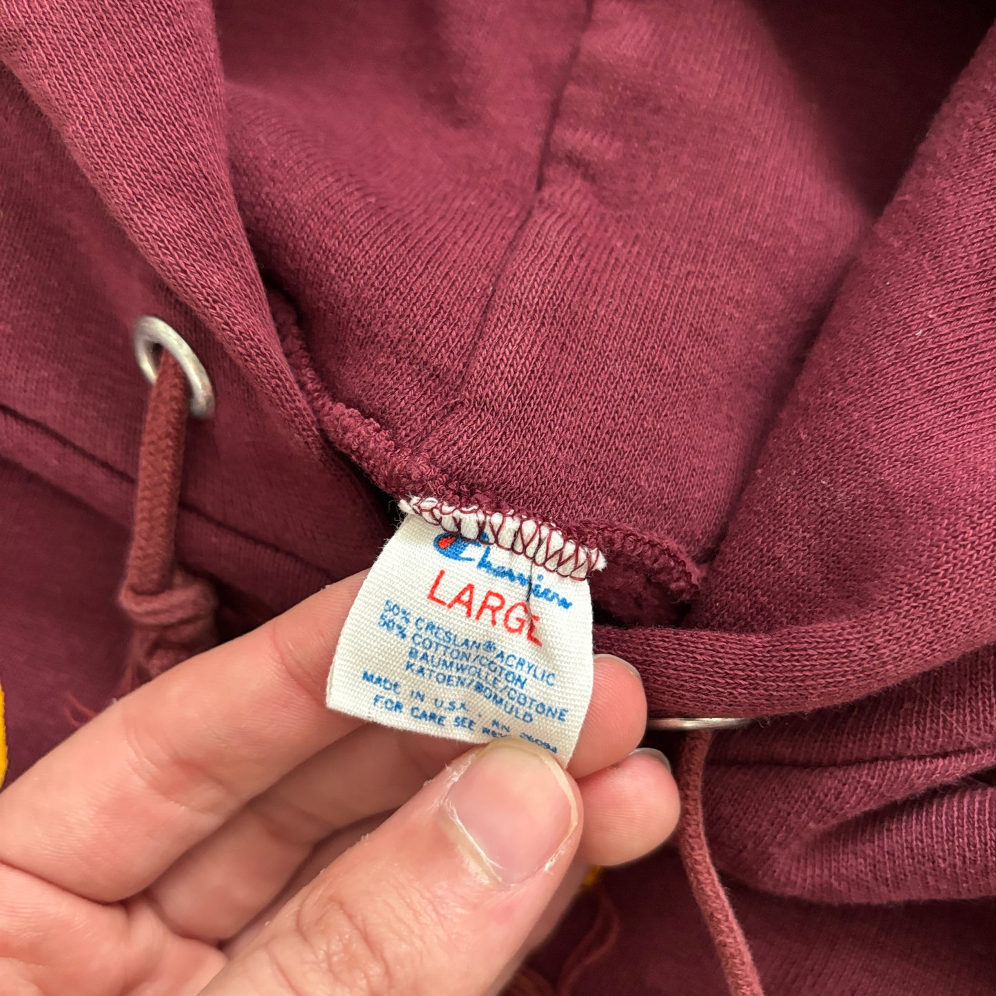 80S ECC CRUSADORS CHAMPIONS HOODIE [S]