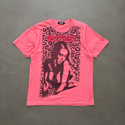 HYSTERIC GLAMOUR PANTHER TEE PINK [L]