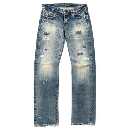 HYSTERIC GLAMOUR STUDDED SELVEDGE DENIM #12 [W30]