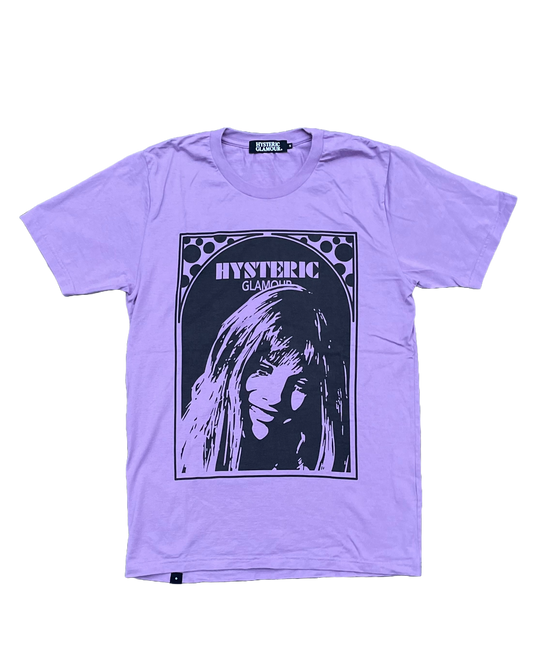 Hysteric Glamour T-Shirt purple - Tomvintage