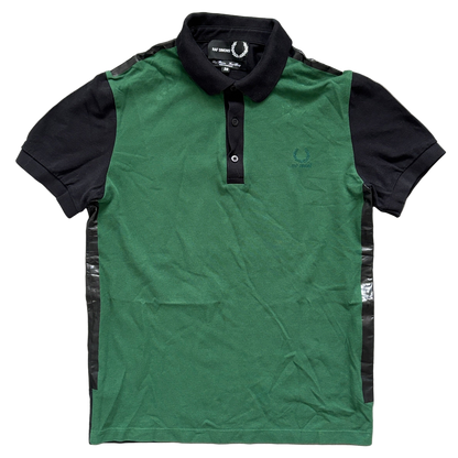 RAF SIMONS X FRED PERRY GREEN POLO [S]