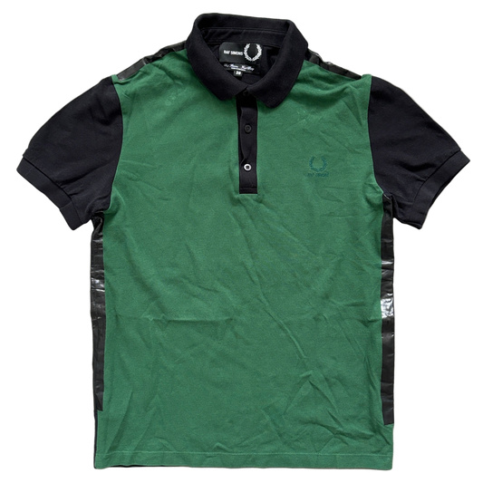 RAF SIMONS X FRED PERRY GREEN POLO [S]
