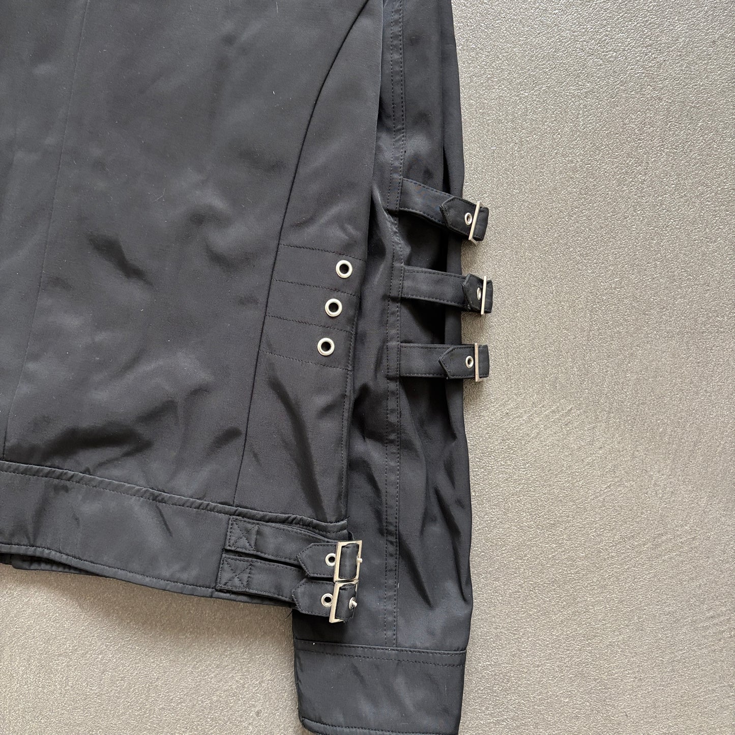ANN DEMEULEMEESTER BONDAGE JACKET BLACK [M]