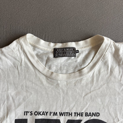 HYSTERIC GLAMOUR GIRLS ARE CRAZY TEE [XL]