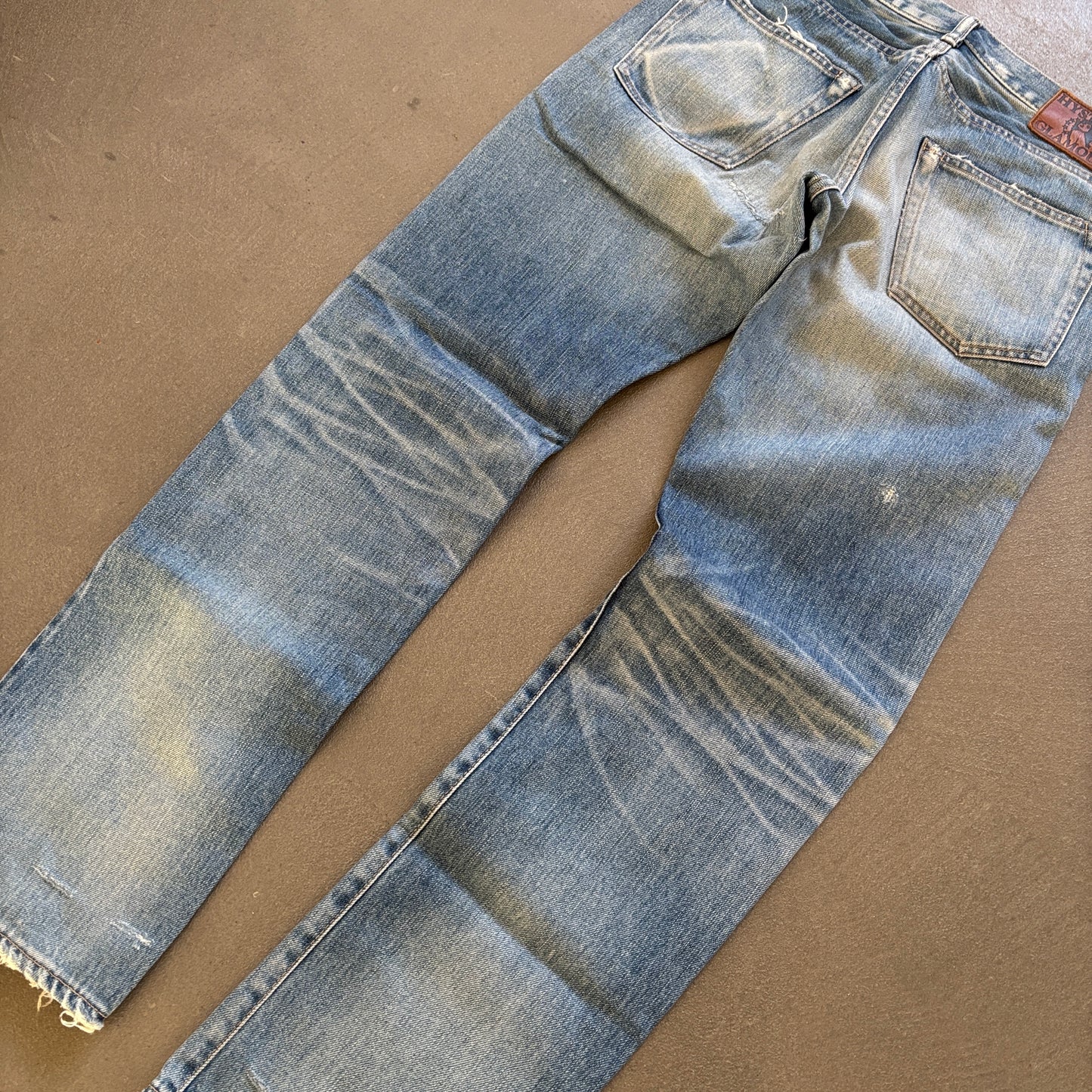 HYSTERIC GLAMOUR STUDDED SELVEDGE DENIM [W30]