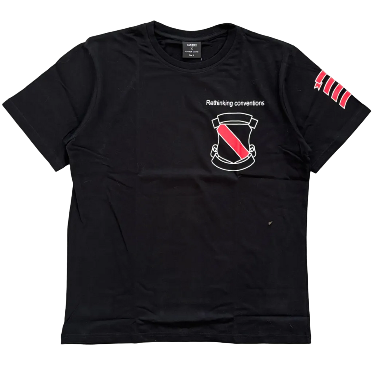 NUMBER (N)INE MARLBORO SHIELD TEE BLACK [M]