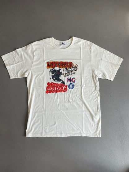 HYSTERIC GLAMOUR LONE STAR TEE BLANC [L]