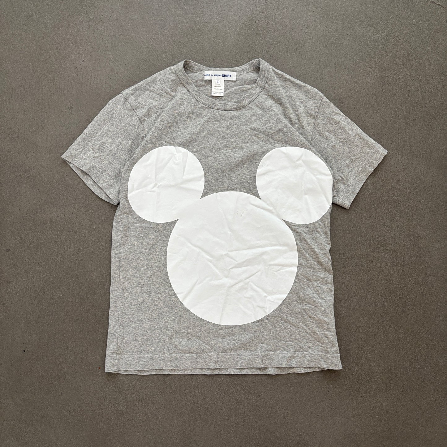 COMME DES GARCONS X DISNEY MICKEY MOUSE TEE [S]