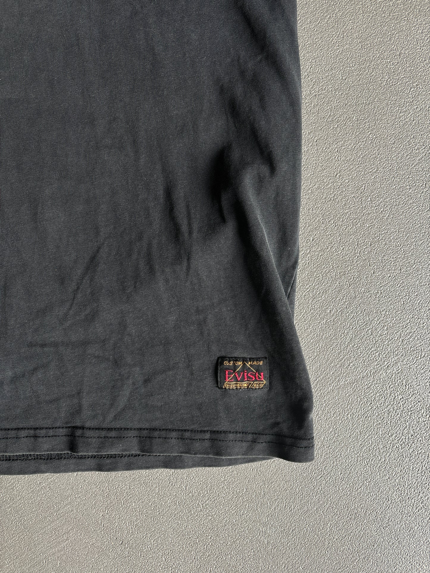 EVISU DIACOCK TEE NERO [L]