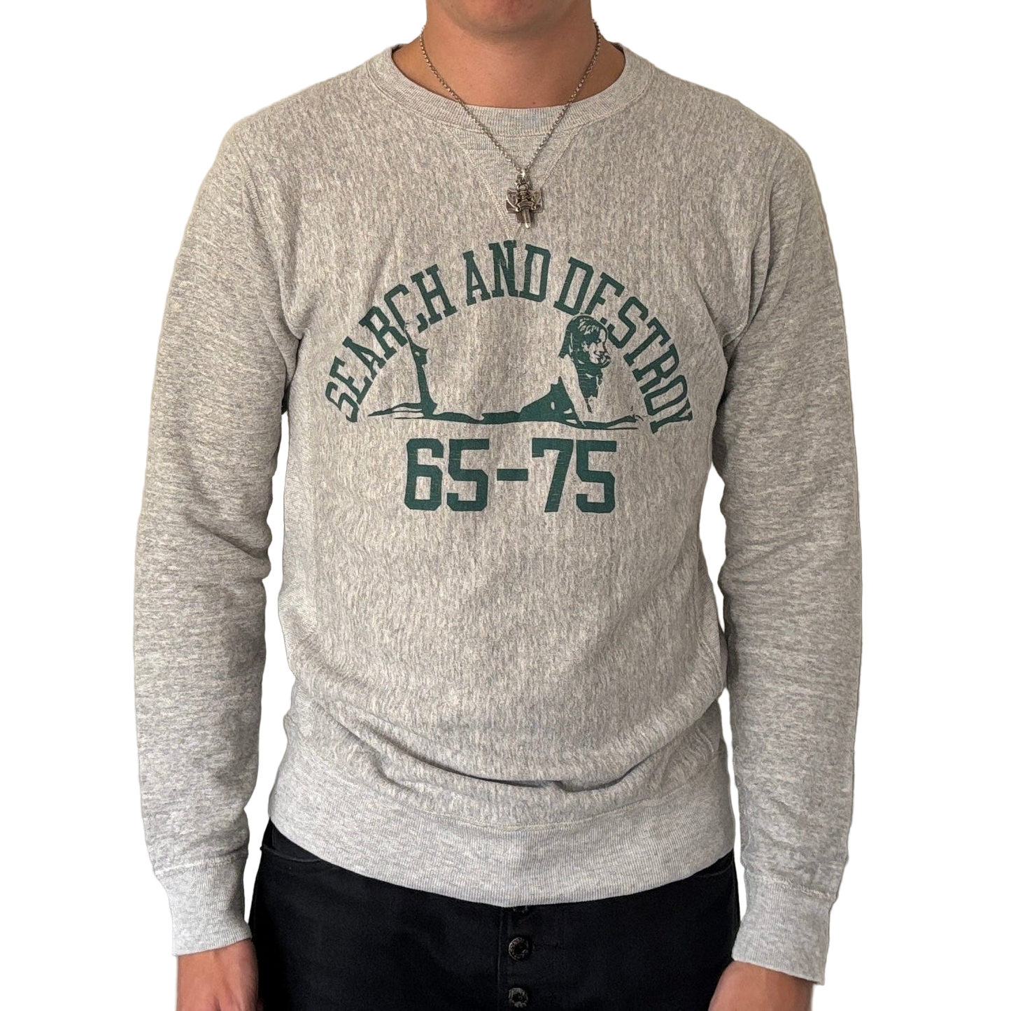 HYSTERIC GLAMOUR SEARCH & DESTROY SWEATER [M]