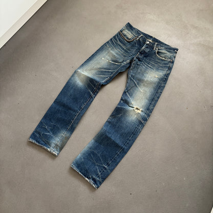 HYSTERIC GLAMOUR STUDDED SELVEDGE DENIM #1 [W30]