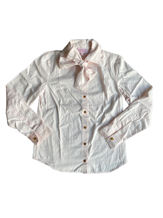 Vivienne Westwood Blouse bow tie pink shirt - Tomvintage