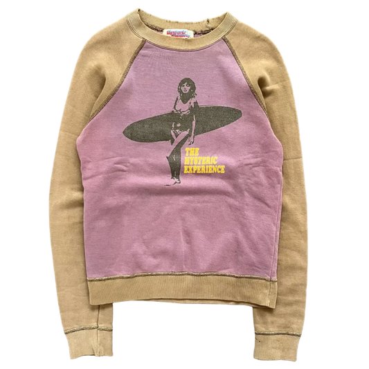 HYSTERIC GLAMOUR HYSTERIC EXPERIENCE RAGLAN SWEATER [S]