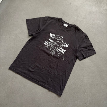 NUMBER (N)INE CUTOUT TEE BLACK [L]