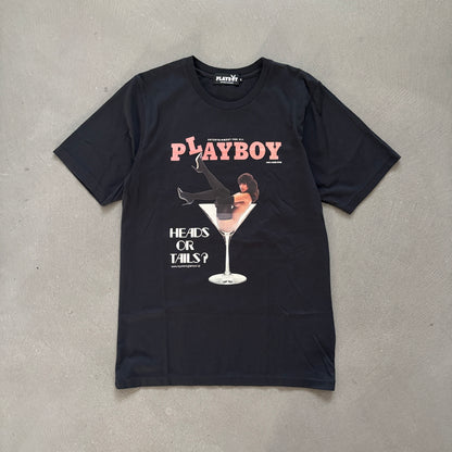 HYSTERIC GLAMOUR PLAYBOY TEE BLACK [M]