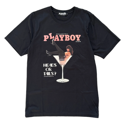 HYSTERIC GLAMOUR PLAYBOY TEE BLACK [M]