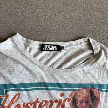 HYSTERIC GLAMOUR 25CENTS TEE GREY [M]