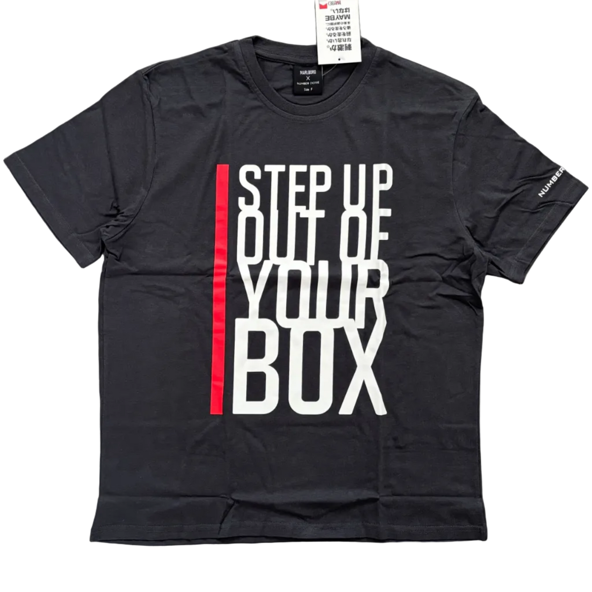 NUMBER (N)INE STEP OUT OF YOUR BOX TEE GREY [L]
