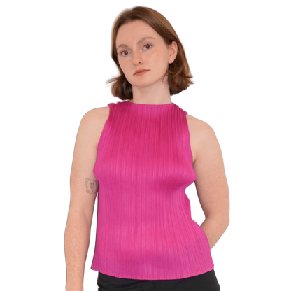 ISSEY MIYAKE PLEATS PLEASE TANKTOP PINK [M]