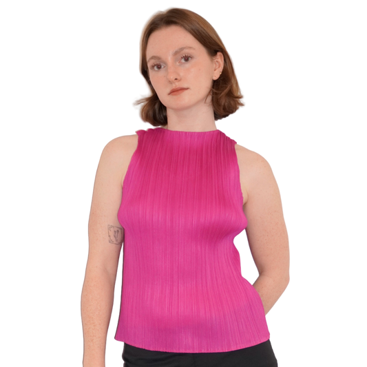 ISSEY MIYAKE PLEATS PLEASE TANKTOP PINK [M]
