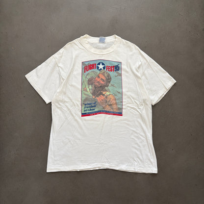 1995 FLIGHT FEST 95 | HANES BEEFY TAG [XL]