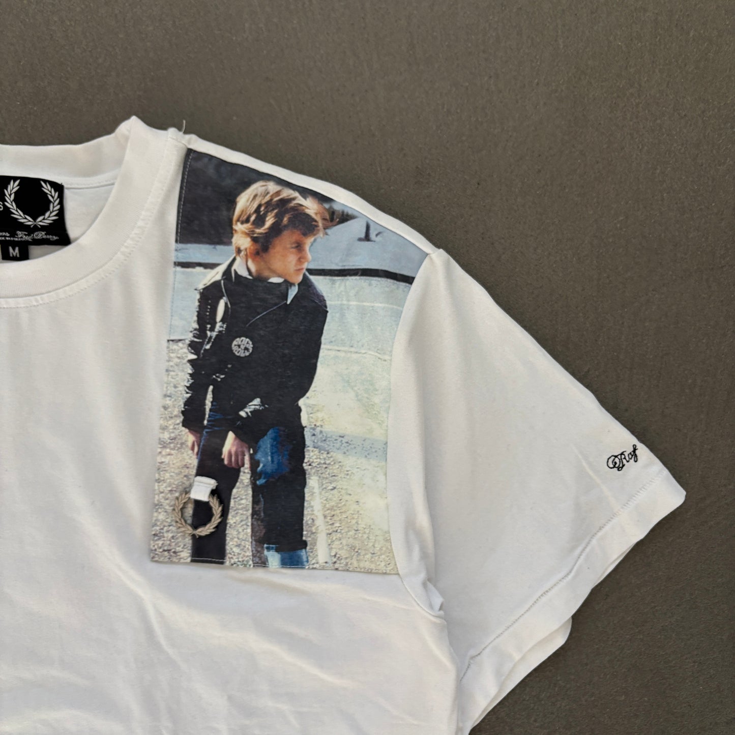 RAF SIMONS FRED PERRY GRAPHIC TEE [M]