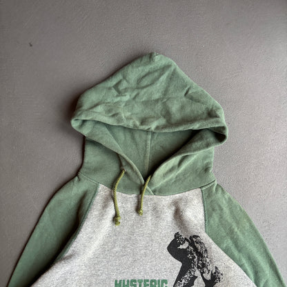 HYSTERIC GLAMOUR HYSTERIC GROUPIE HOODIE GREEN [S]