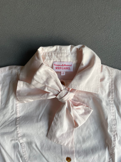 VIVIENNE WESTWOOD PINK SHIRT BOW TIE [S]