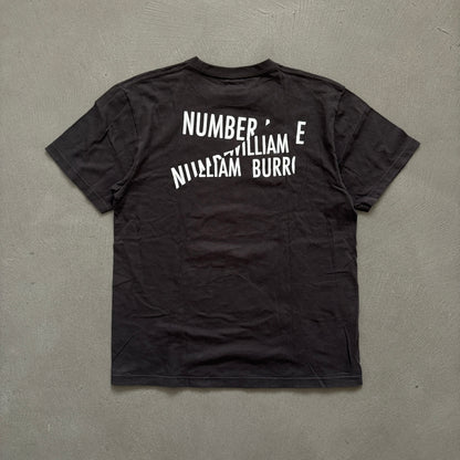 NUMBER (N)INE CUTOUT TEE BLACK [L]