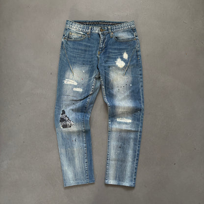 NUMBER (N)INE MUSICAL NOTES DENIM [W30]