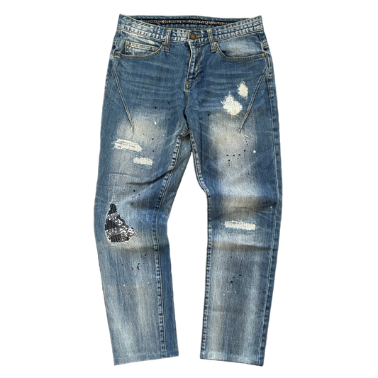 NUMBER (N)INE MUSICAL NOTES DENIM [W30]