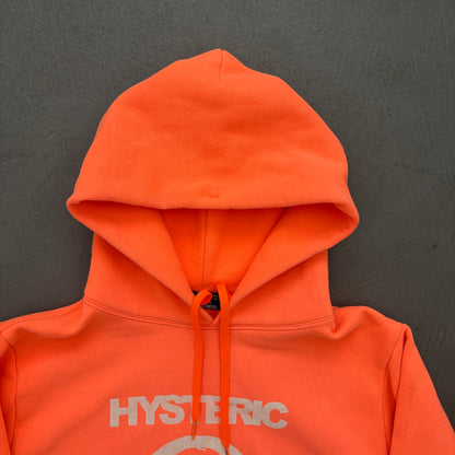HYSTERIC GLAMOUR LOGO HOODIE ORANGE [M]