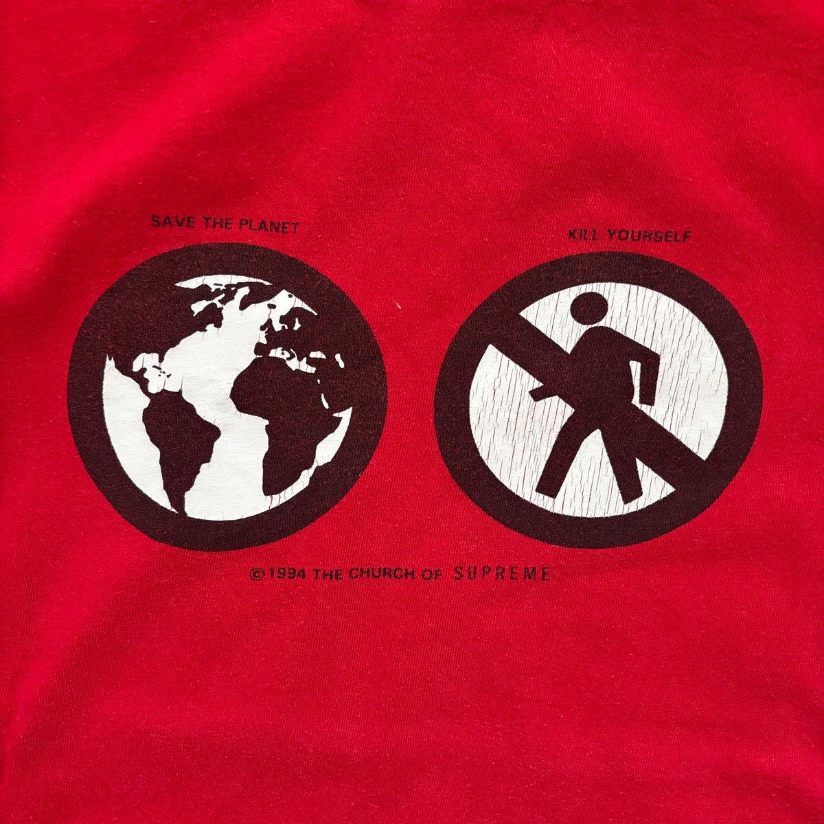 FW19 SUPREME SAVE THE PLANET KYS TEE [M]