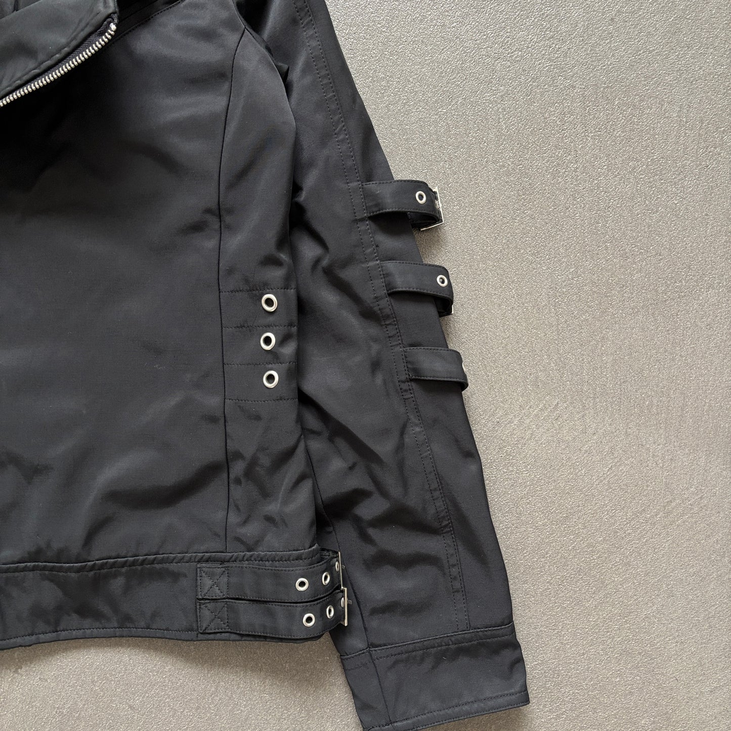 ANN DEMEULEMEESTER BONDAGE JACKET BLACK [M]