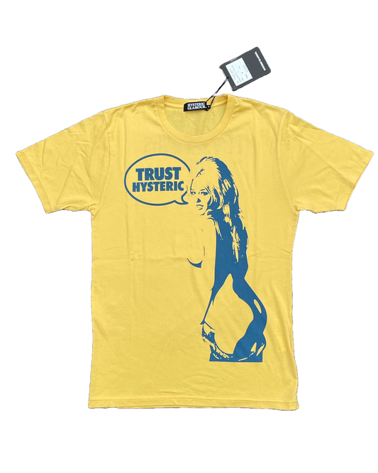 Hysteric Glamour T-Shirt yellow - Tomvintage