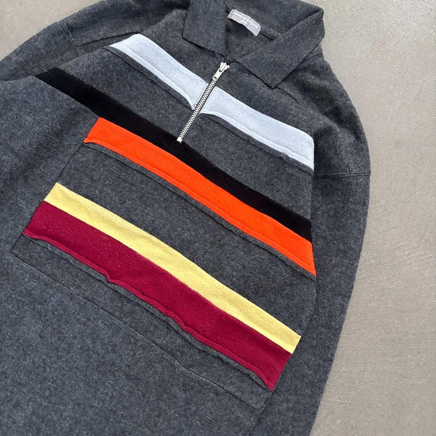 AD2000S COMME DES GARCONS HOMME ZIP SWEATER [L]