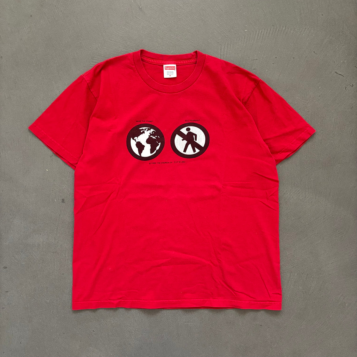 FW19 SUPREME SAVE THE PLANET KYS TEE [M]