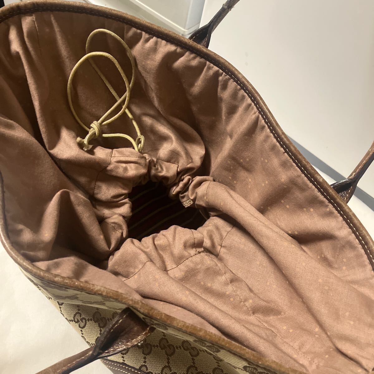 GUCCI D-RING TOTE BAG