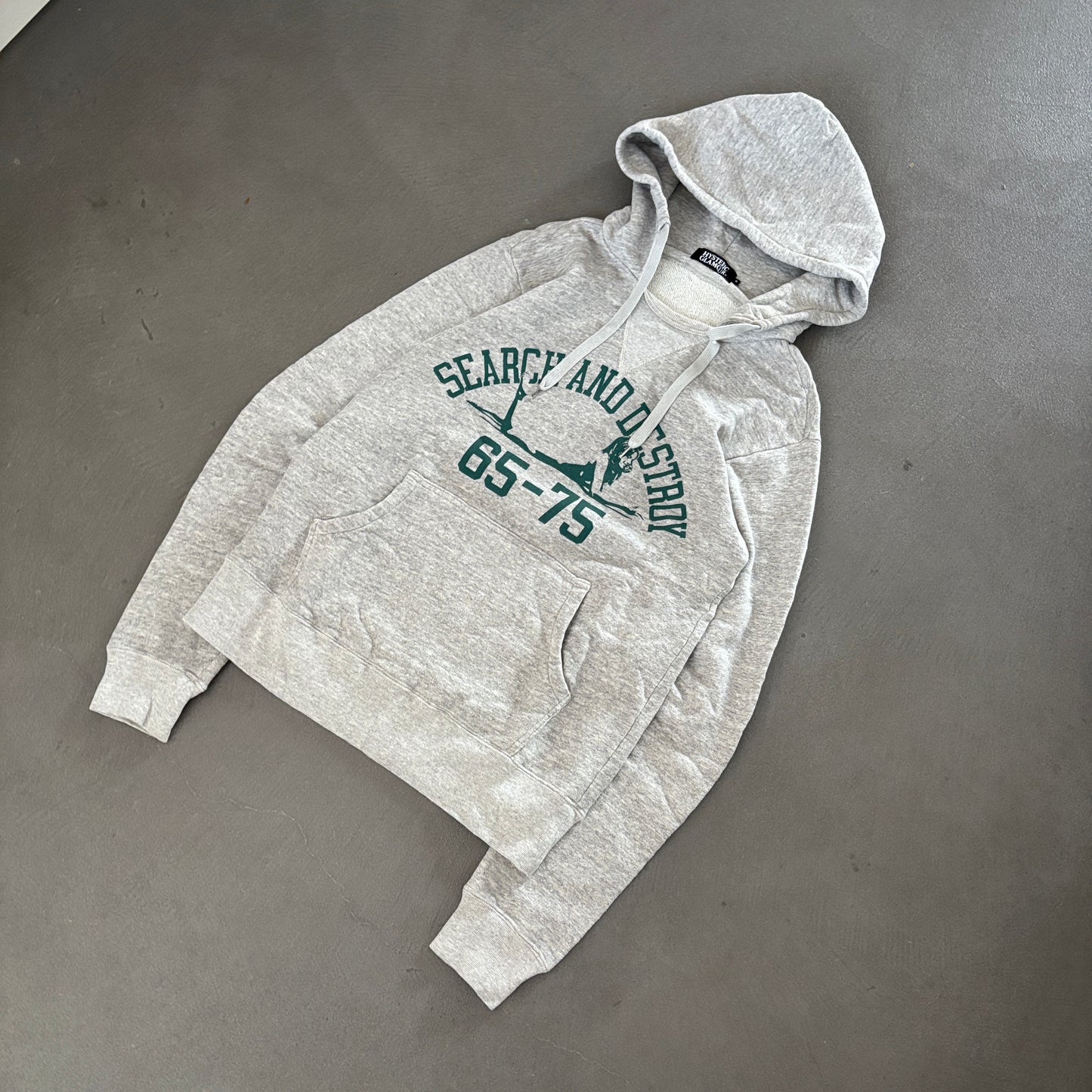 HYSTERIC GLAMOUR S&D HOODIE GREY [S]