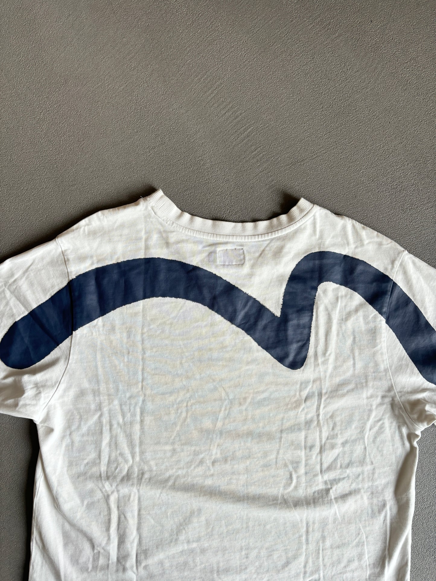 EVISU SEAGULL TEE BIANCO [L]