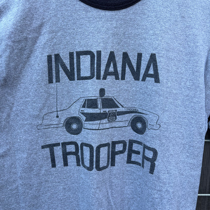 80S INDIANA TROOPER RINGER TEE | SCREEN STARS [M]