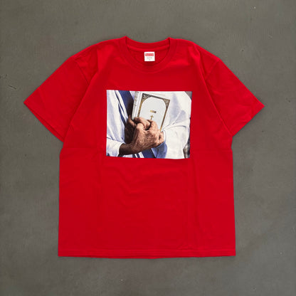 FW19 SUPREME BIBLE TEE RED [M]