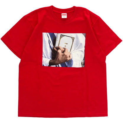 FW19 SUPREME BIBLE TEE RED [M]