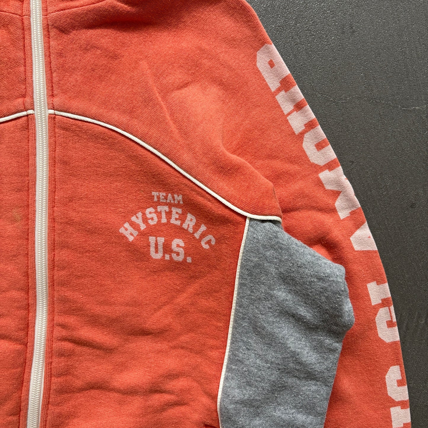 HYSTERIC GLAMOUR TEAM HYSTERIC ZIP SWEATER [L]