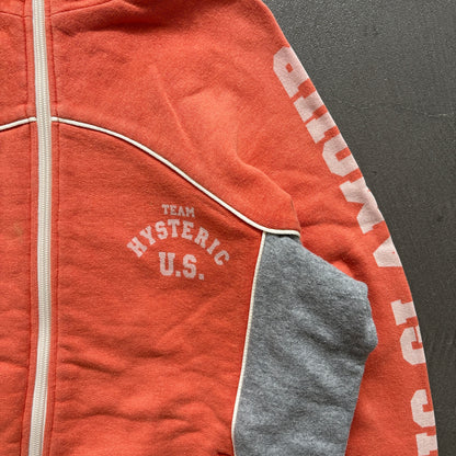 HYSTERIC GLAMOUR TEAM HYSTERIC ZIP SWEATER [L]