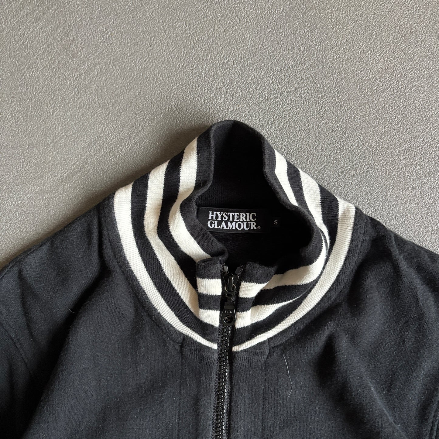 HYSTERIC GLAMOUR BACKPRINT ZIP-UP [S]