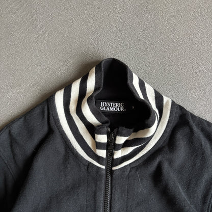 HYSTERIC GLAMOUR BACKPRINT ZIP-UP [S]