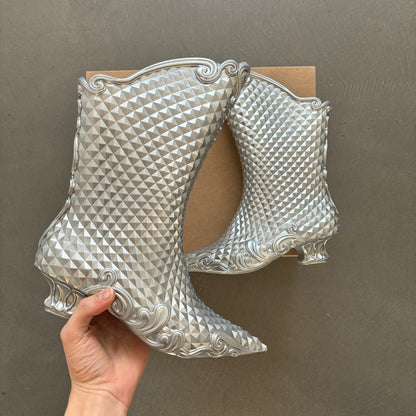 Y/PROJECT MELISSA METALLIC BOOTS [NEW]
