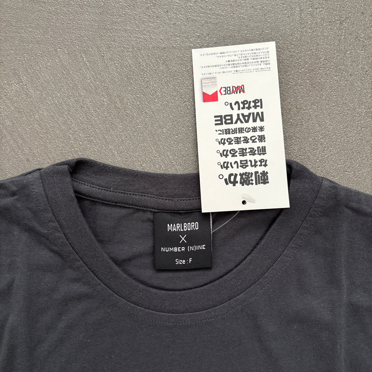 NUMBER (N)INE STEP OUT OF YOUR BOX TEE GREY [L]