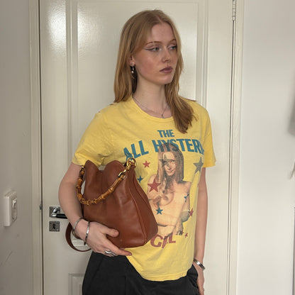 GUCCI BY TOM FORD LEATHER BAG BROWN